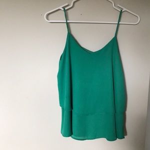 NWT Emerald Green Tank Top